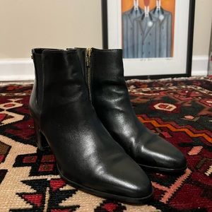 Calvin Klein Leather Booties